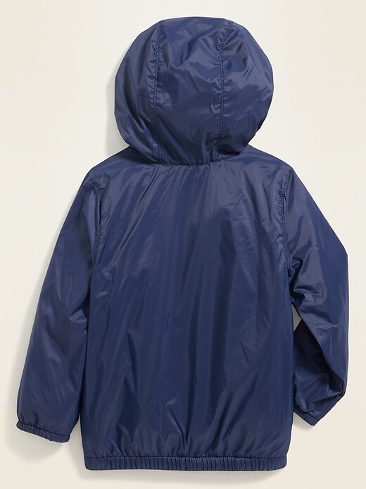 View large product image 2 of 4. Performance Fleece-Lined Hooded Jacket for Toddler Boys