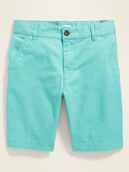 Old Navy Straight Built-In Flex Twill Shorts for Boys. 1
