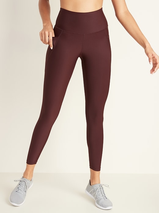 View large product image 1 of 1. High-Waisted PowerSoft 7/8 Leggings