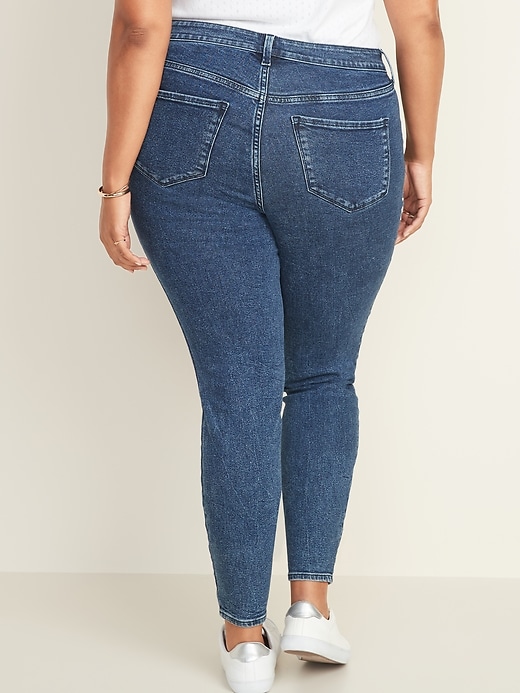 Image number 2 showing, High-Rise Secret-Slim Pockets Plus-Size Rockstar Jeans