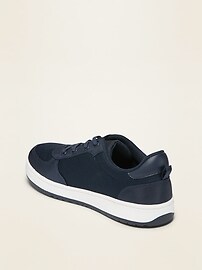 View large product image 3 of 3. Mesh Lace-Up Sneakers for Boys
