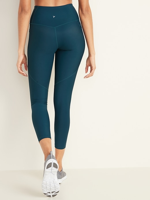 View large product image 2 of 3. High-Waisted PowerSoft 7/8 Leggings