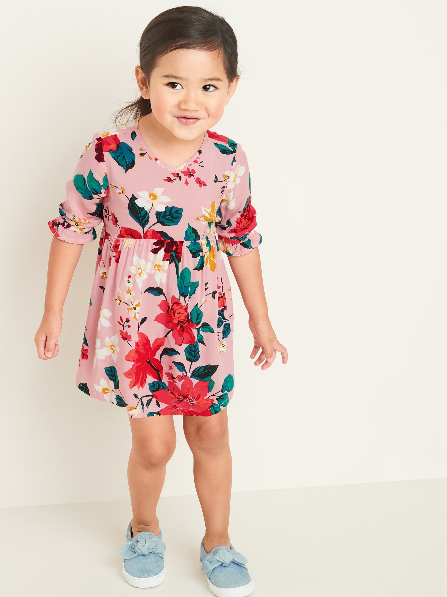 Old navy floral dress 2024 toddler