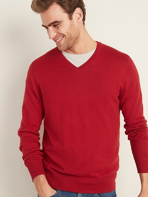 View large product image 1 of 1. Everyday V-Neck Sweater