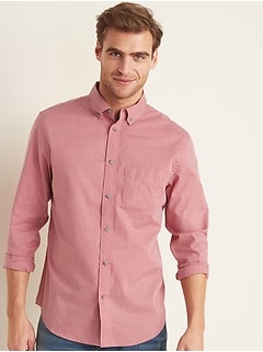 old navy men's long sleeve dress shirts