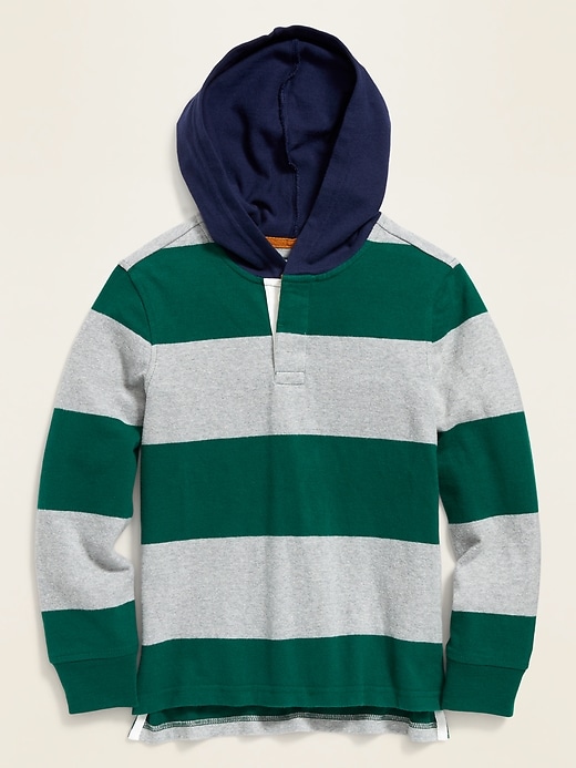View large product image 1 of 1. Hooded Rugby For Boys