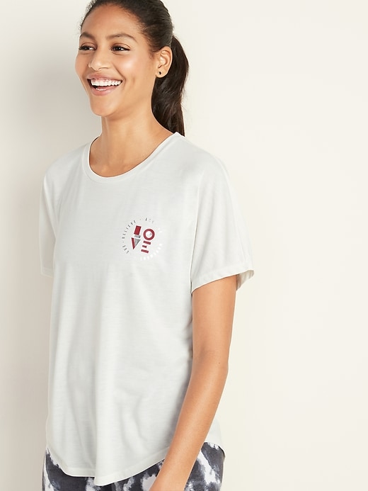 View large product image 1 of 1. Breathe ON Dolman-Sleeve Tee for Women