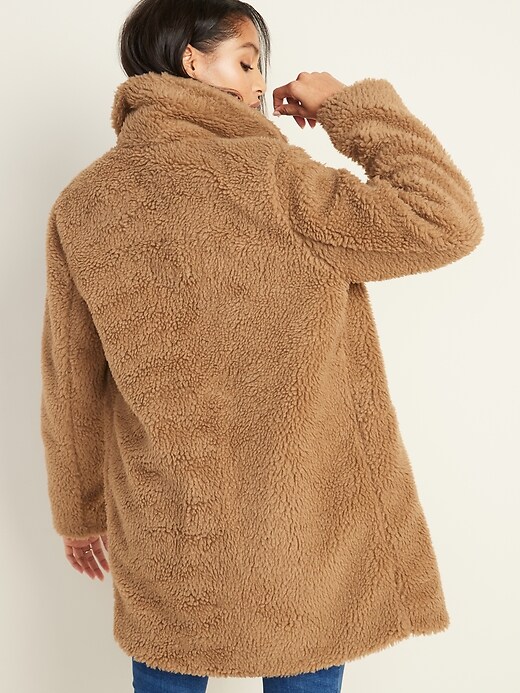 Image number 2 showing, Sherpa Teddy Coat for Women