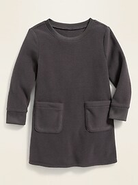 View large product image 3 of 3. Micro Fleece Shift Dress for Toddler Girls