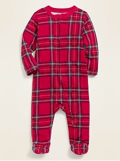 Printed Footed One-Piece for Baby