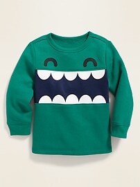 View large product image 4 of 4. Graphic Fleece-Knit Sweatshirt for Toddler Boys