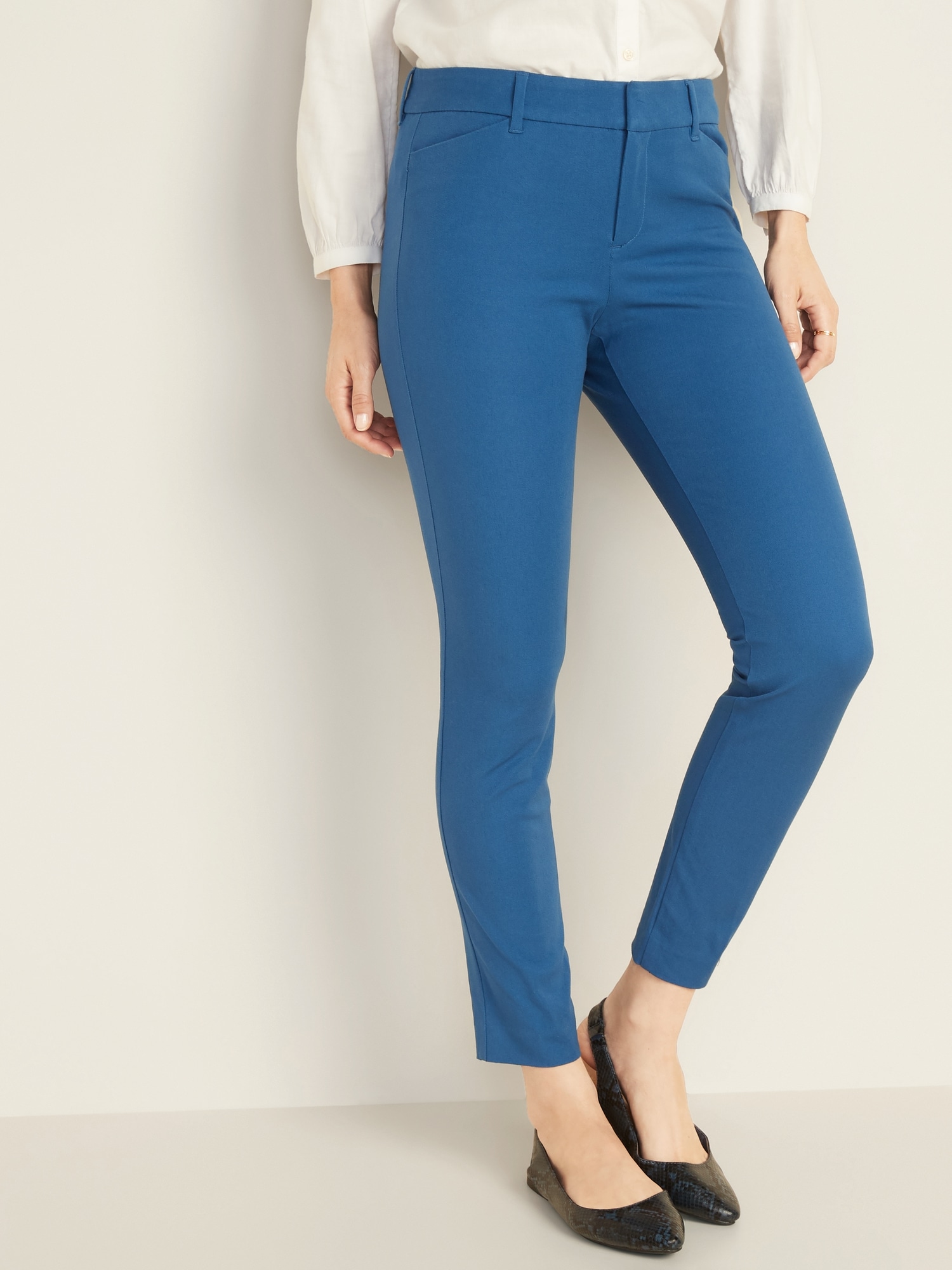 Mid-Rise Pixie Ankle Pants for Women, Old Navy