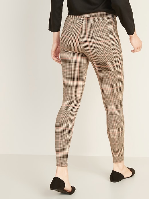 View large product image 2 of 3. High-Waisted Stevie Ponte-Knit Pants for Women