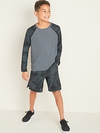 View large product image 3 of 3. Ultra-Soft Breathe On Go-Dry Built-In Flex Shorts For Boys
