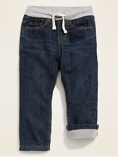 baby gap fleece lined jeans