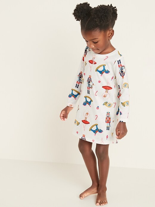 View large product image 1 of 1. Printed Nightgown for Toddler Girls & Baby