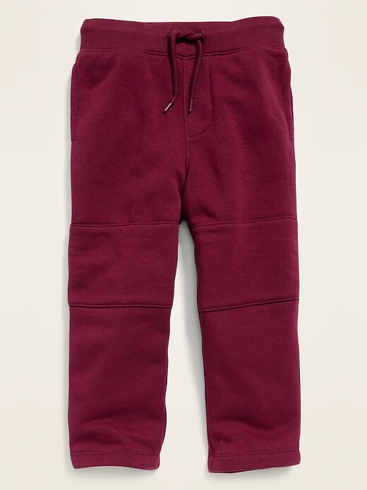 View large product image 1 of 1. Fleece-Knit Functional-Drawstring Pants for Toddler Boys