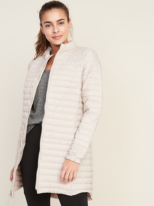 View large product image 1 of 1. Lightweight Long-Line Jacket for Women