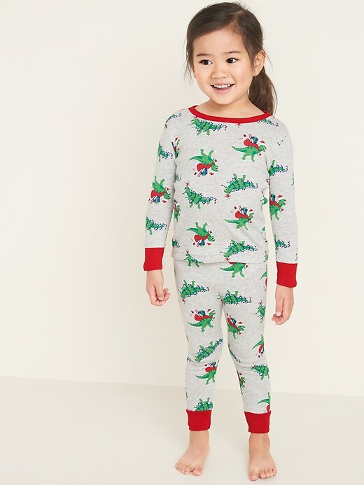 View large product image 2 of 3. Jingle Jammies Pajama Set for Toddler & Baby