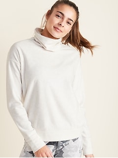 old navy fleece pullover women's