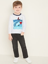 View large product image 3 of 4. Graphic Crew-Neck Tee for Toddler Boys