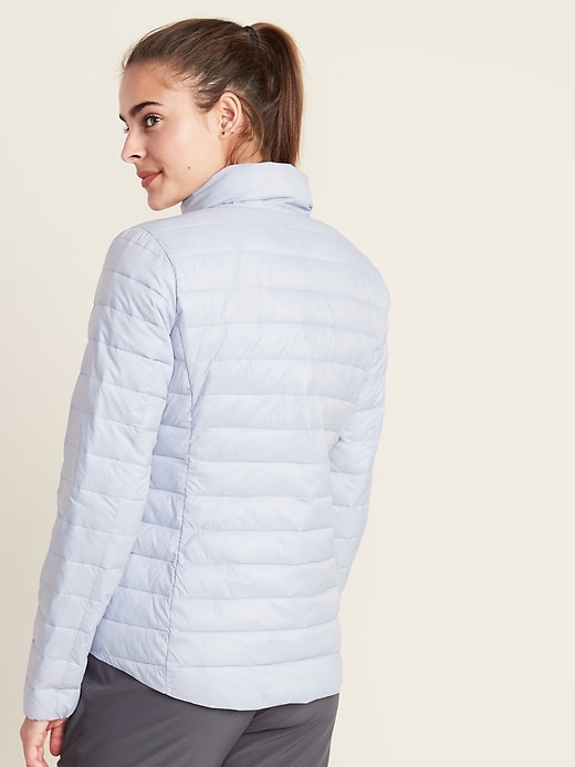 Image number 2 showing, Packable Puffer Jacket for Women