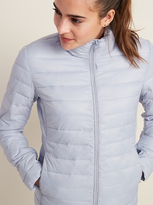 Image number 4 showing, Packable Puffer Jacket for Women