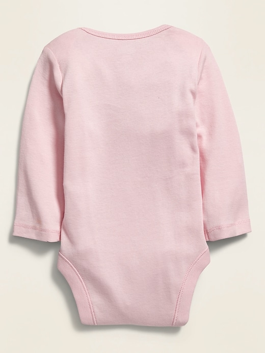 View large product image 2 of 2. Long-Sleeve Bodysuit for Baby