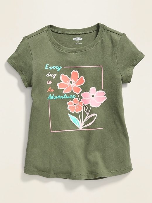Graphic Short-Sleeve Tee for Toddler Girls | Old Navy
