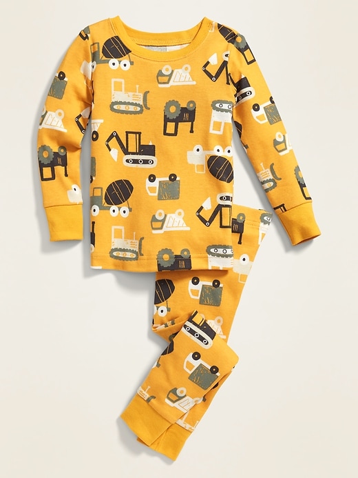 View large product image 1 of 2. Construction Equipment Pajama Set for Toddler Boys & Baby