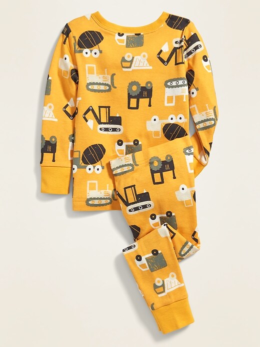 View large product image 2 of 2. Construction Equipment Pajama Set for Toddler Boys & Baby