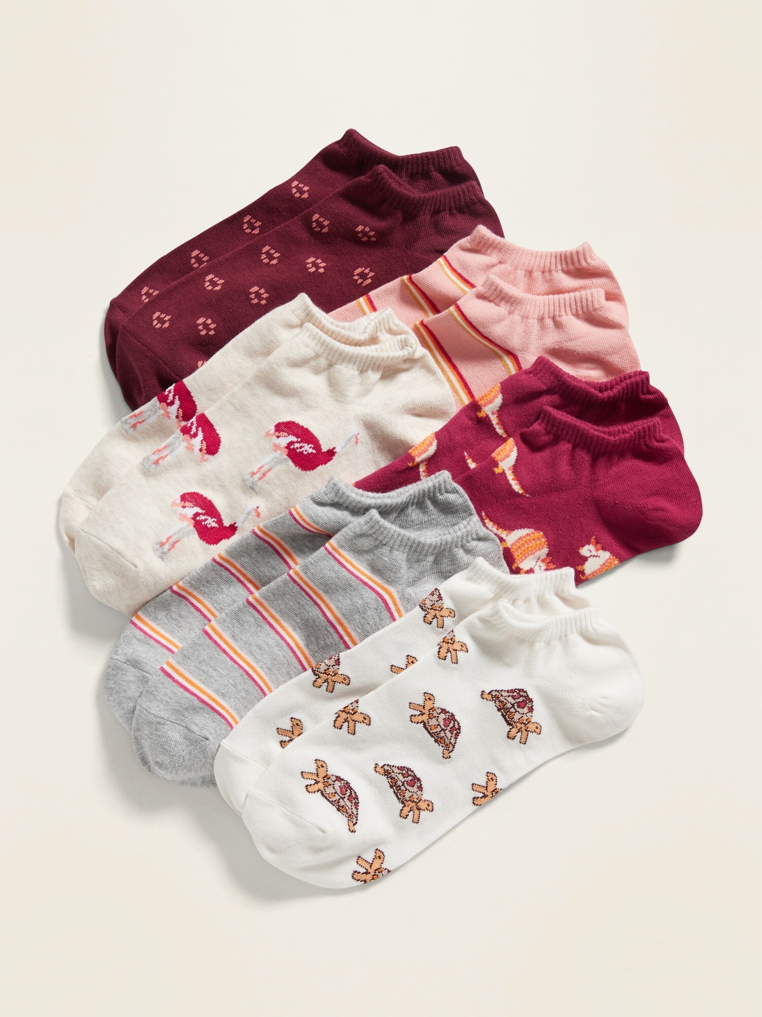 Novelty Ankle Socks 6Pack For Women Old Navy