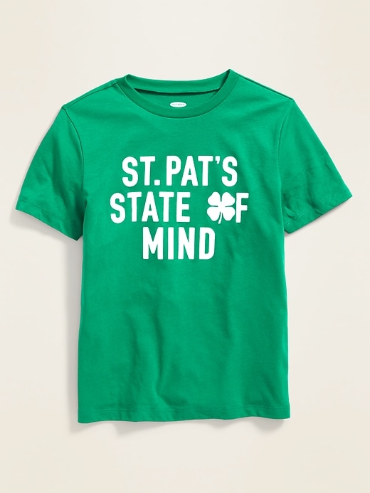 View large product image 1 of 2. St. Patrick'S Day Graphic Tee For Boys