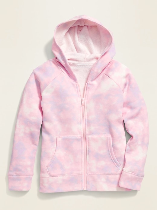 View large product image 1 of 1. Zip-Front Hoodie for Girls