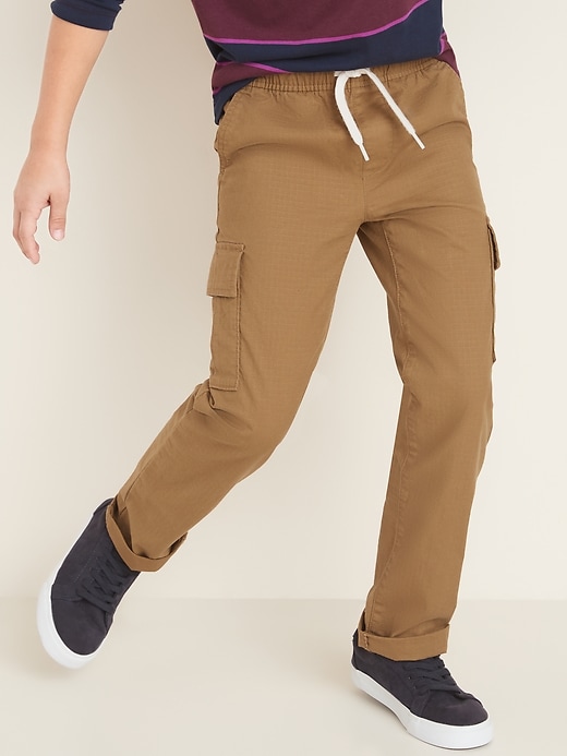 old navy relaxed slim built in flex pants