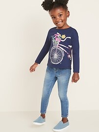 Bicycle-Graphic Sweatshirt for Toddler Girls | Old Navy