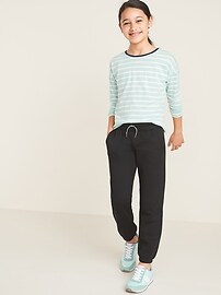 View large product image 3 of 3. Drawstring-Waist Sweatpants for Girls
