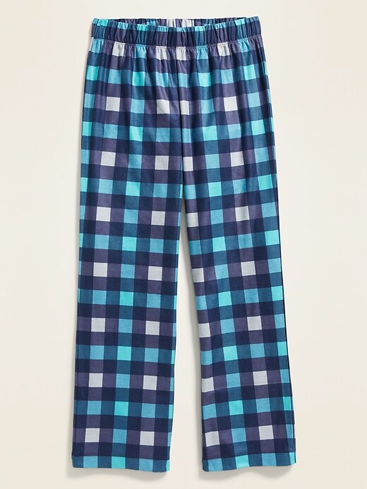 View large product image 1 of 1. Patterned Micro Performance Fleece Pajama Pants For Boys