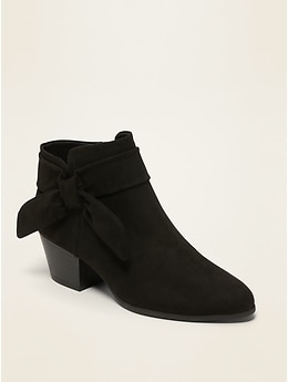 Old navy black suede boots best sale