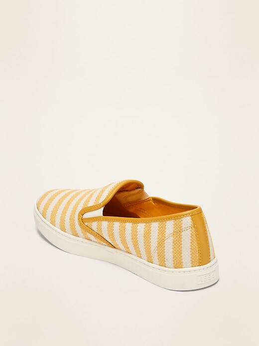 Image number 4 showing, Striped Textured Slip-Ons