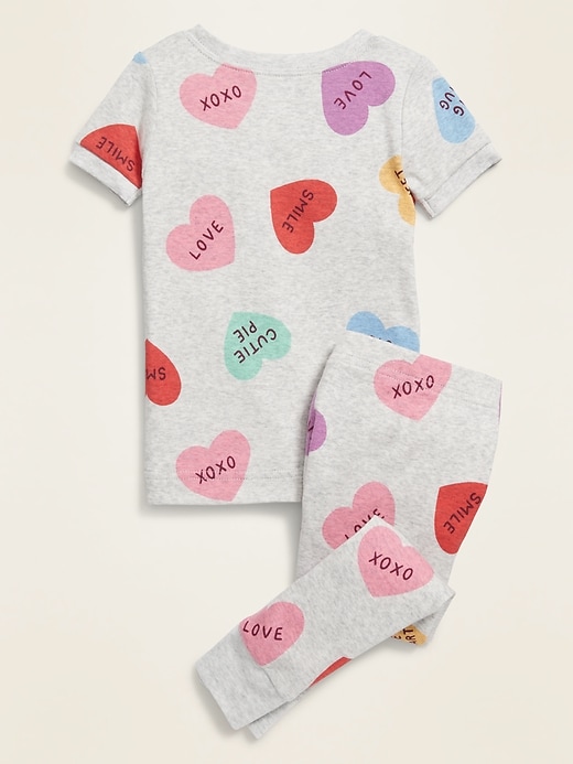 View large product image 2 of 2. Sweetheart Graphic Pajama Set for Toddler Girls & Baby