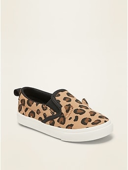 Gap leopard slip on outlet sneakers