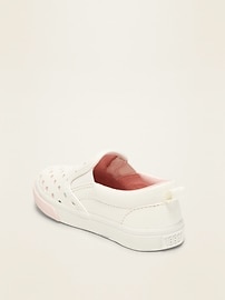 Unisex Perforated Slip-Ons for Toddler