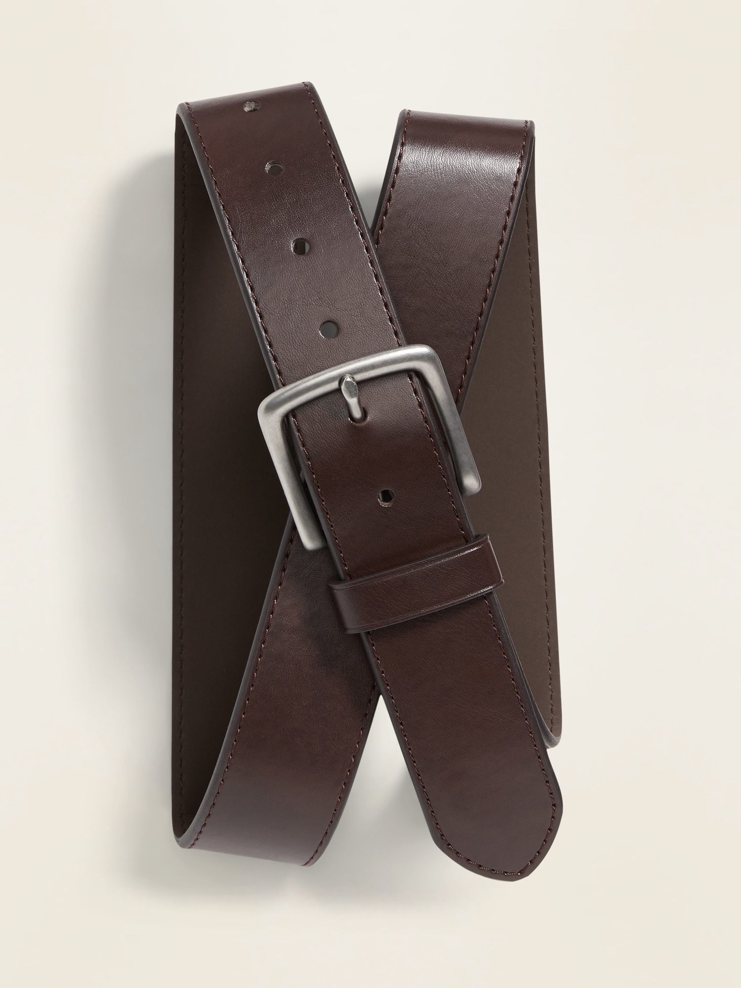 Brown Leather Belt for Men