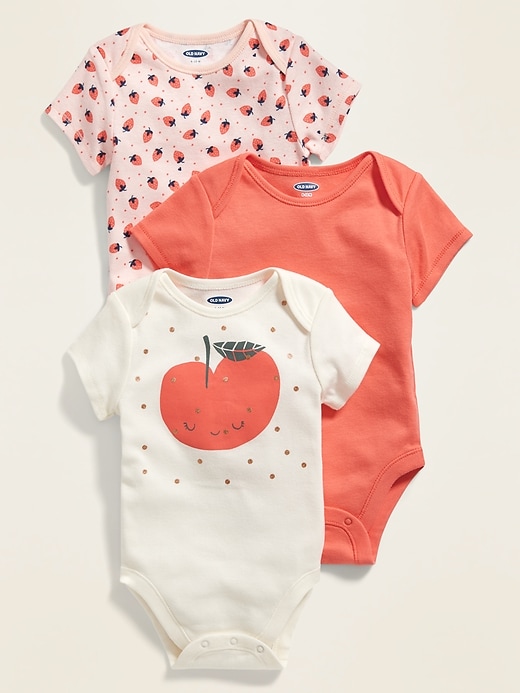 View large product image 1 of 2. Bodysuit 3-Pack for Baby