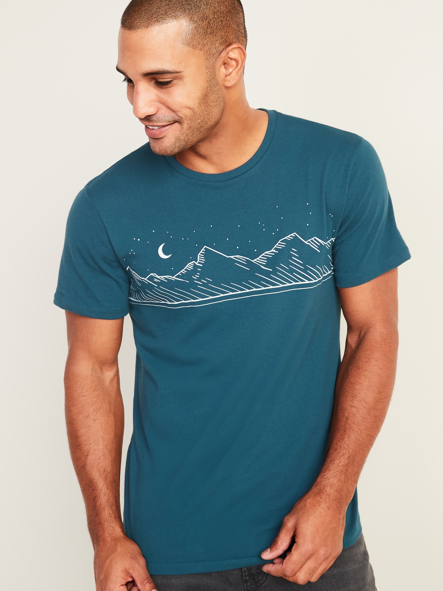 soft graphic tees mens