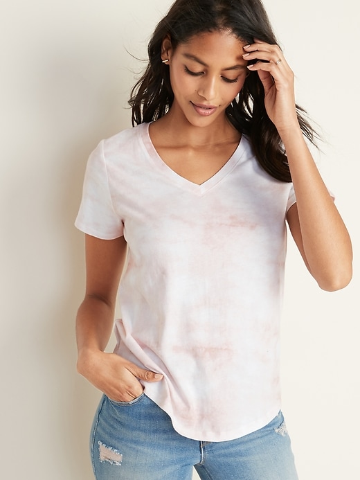 View large product image 1 of 1. EveryWear V-Neck Tee for Women
