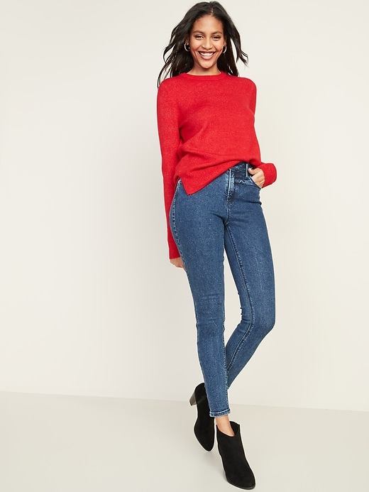 Image number 3 showing, Soft-Brushed Crew-Neck Sweater for Women