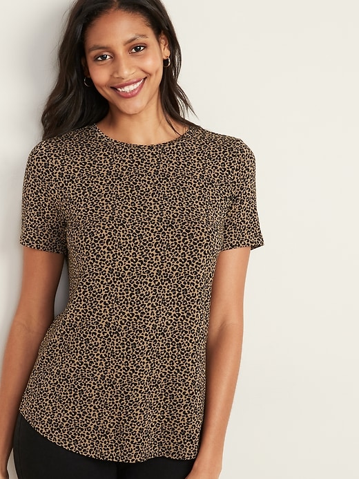 old navy tiger print shirt