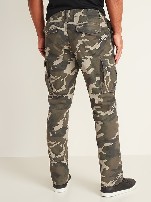 View large product image 2 of 2. Straight Lived-In Built-In Flex Khaki Cargo Pants